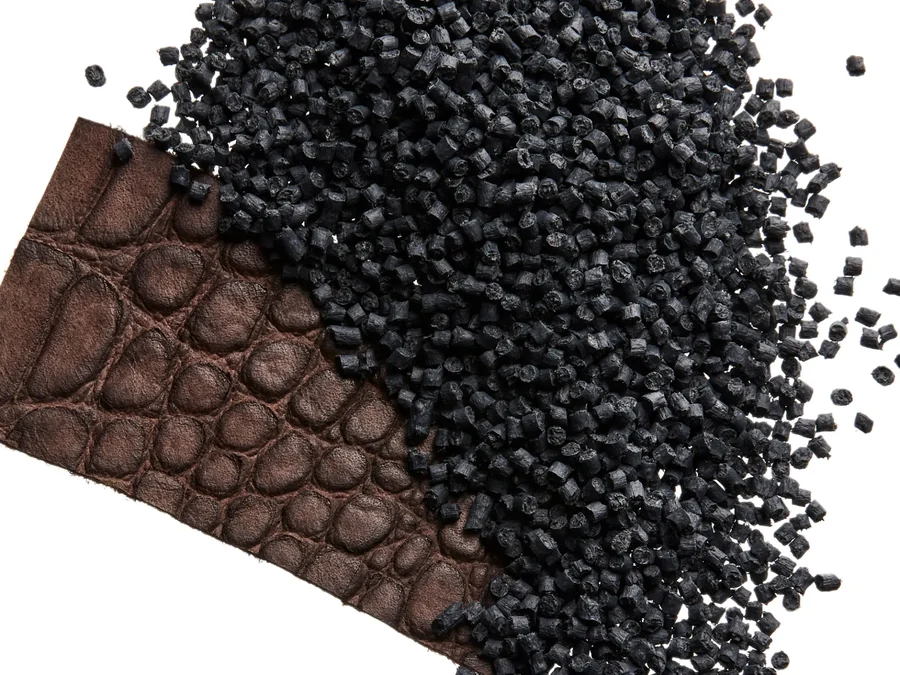 Regenerated Leather made with recycled leather